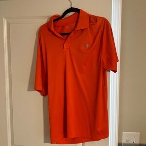 Mens under armor golf shirt